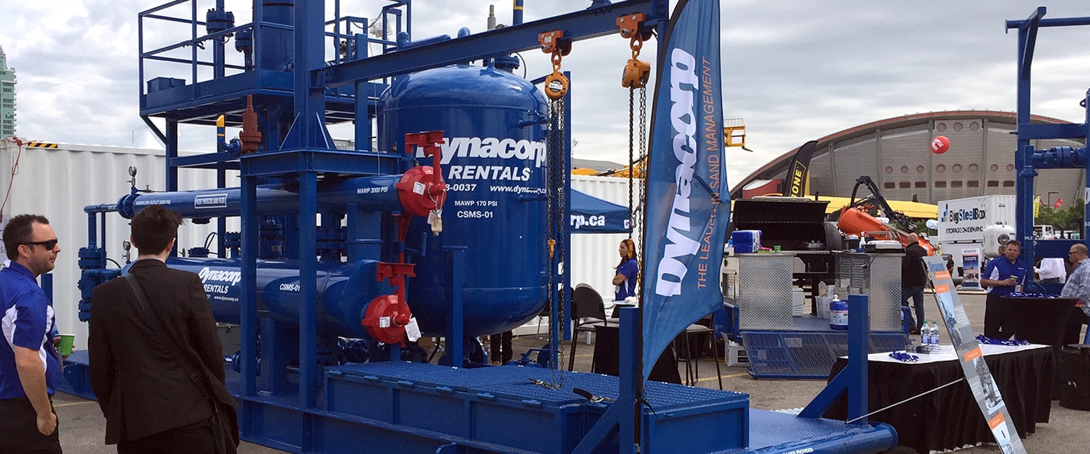 Dynacorp at the 2017 Global Petroleum Show in Calgary, AB