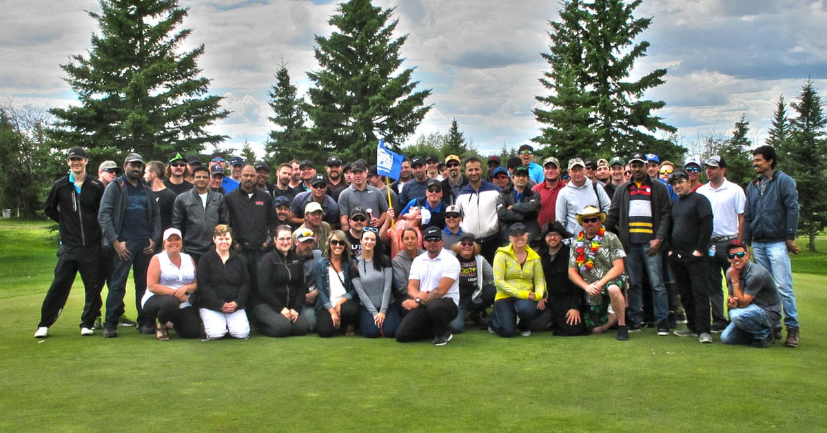 EnerCorp Canada Golf Team Building Event