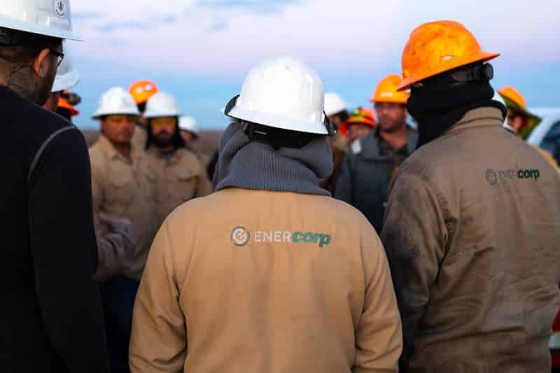 EnerCorp Oilfield Safety Meeting