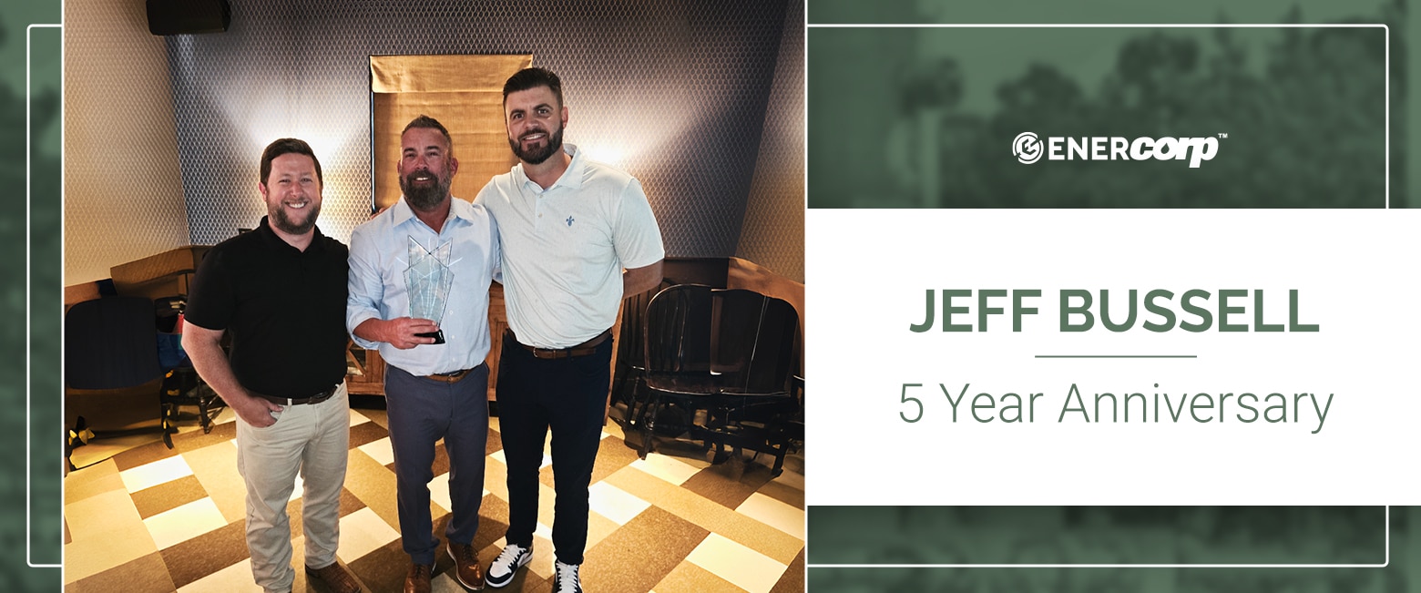 Featured image for Jeff Bussell 5 Year Anniversary